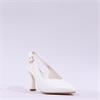 Una Healy Escapade Slingback High Heel - White